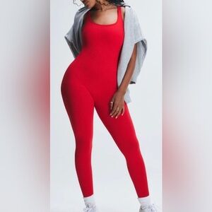 NWOT Savage X Fenty Red Women's Jumpsuit